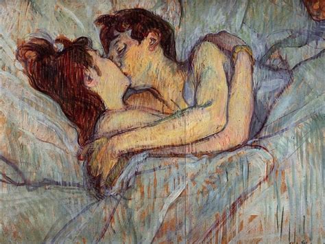 henri de toulouse lautrec in bed the kiss 1892 alonetime