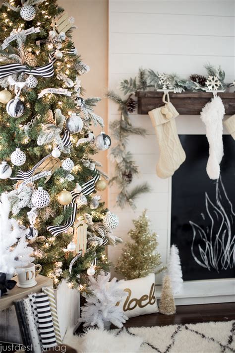 Discover the best designs for 2021! A Black and White Christmas Tree for the Ages: Michaels ...