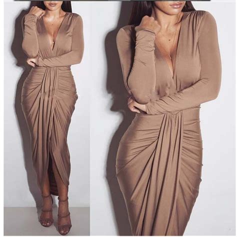 Buy Sexy Bodycon Big Ass Dress For Sex Long Sleeve