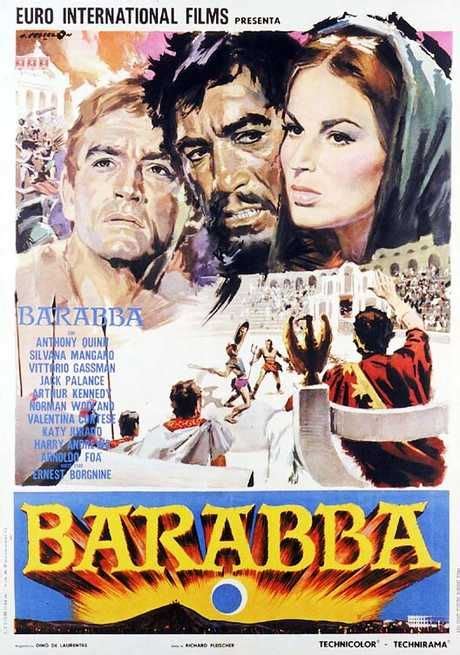 The picture stars stuart whitman, maria schell, rod steiger and brenda de banzie. Barabba (1961) - MovieMeter.nl