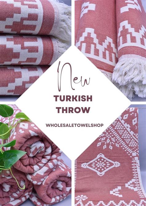 Turkish Blanket Cotton Blanket Turkish Bedspread Throw Blanket Sofa
