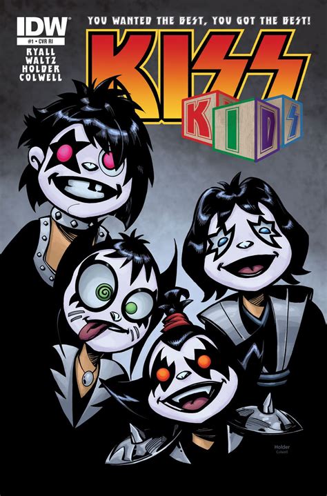 Idw Publishing August 2013 Solicitations Kiss Rock Bands Comic Books