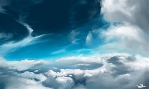 Wallpaper Illustration Sky Clouds 2000x1200 Mohammads 1391875