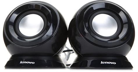 Lenovo M0520 Usb Powered 2w Portable Speakers For Home And Office Black