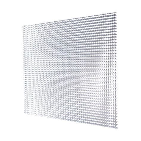 Optix 2375 In X 4775 In Prismatic Clear Acrylic Light Panel