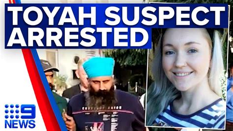 Man Arrested In India As Suspect In Toyah Cordingley’s Murder 9 News Australia Youtube