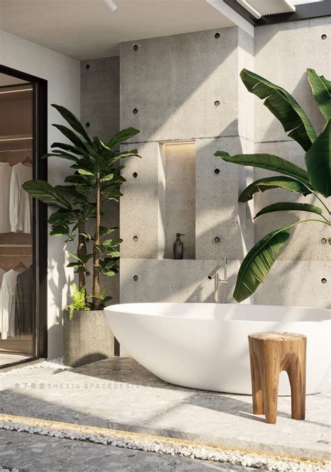 Nature Inspired Bathroom Interior Design Ideas