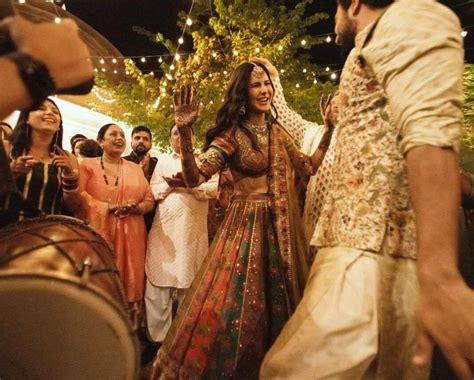 Katrina Kaif And Vicky Kaushals Mehendi Ceremony
