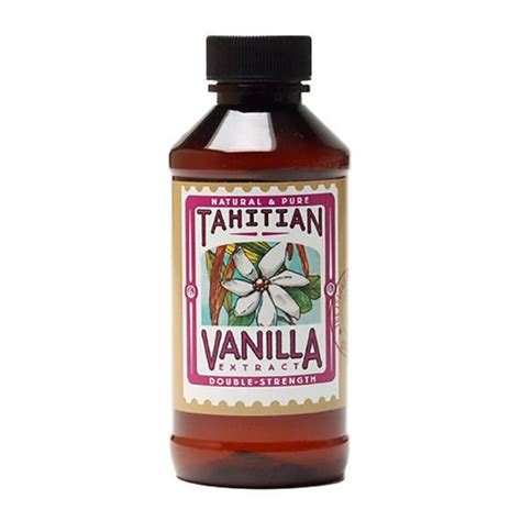 Tahitian Vanilla Extract Natural Pure 4 Oz 2 Fold Double Strength By Lorann In 2021