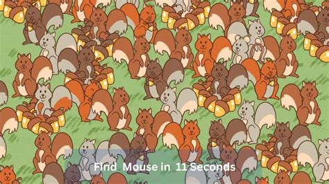 Seek And Find Can You Find A Mouse In This Image Within Seconds