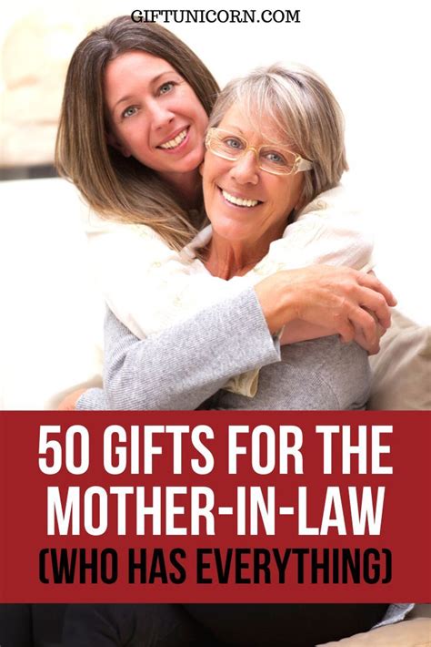 When it comes to deep, meaningful relationships like these, it can be difficult to find a present that perfectly sums up everything your recipient means to you. 50 Gift Ideas for the Mother-In-Law Who Has Everything in ...