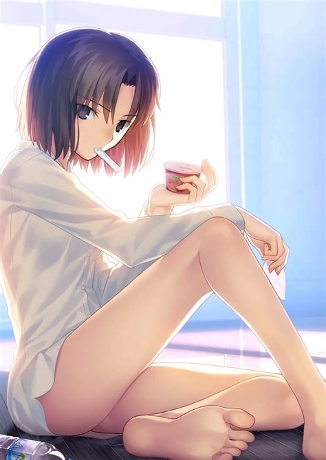 Takeuchi Takashi Ryougi Shiki Fategrand Order Fate Series Haagen Dazs Kara No Kyoukai