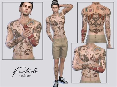 Furtado Tattoo By Micklayne The Sims 4 Download Simsdomination