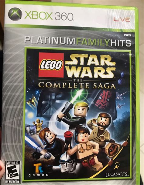 Jogo Lego Star Wars The Complete Saga Xbox 360 Brinquedo Microsoft