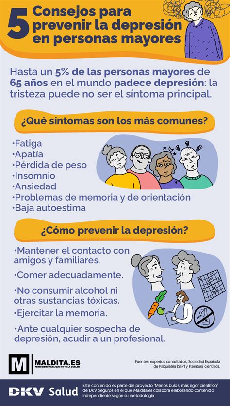Depresión En Personas Mayores Síntomas Y Consejos Para Prevenirla