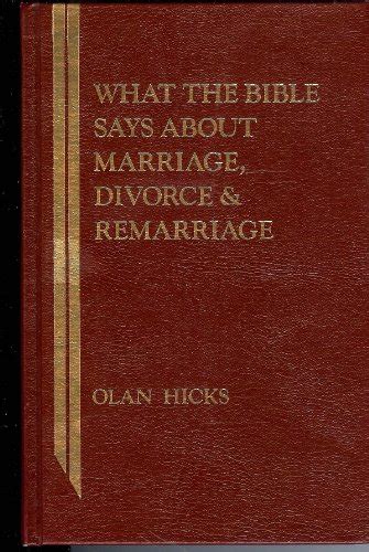What The Bible Says About Marriage Divorce And Remarriage What The Bible Says Series