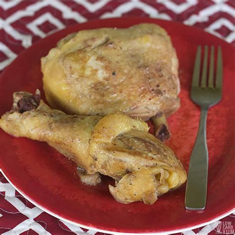 Crock Pot Chicken Legs And Thighs Low Carb Yum