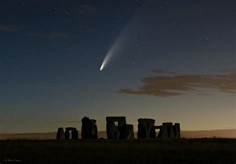 Comet Neowise Over Stonehenge By St1nkypete Ephotozine