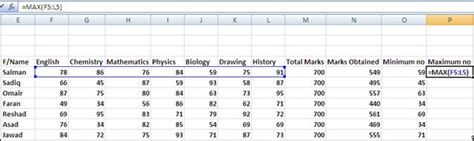 How To Make Marksheet In Excel 2010 - how to make marksheet in excel