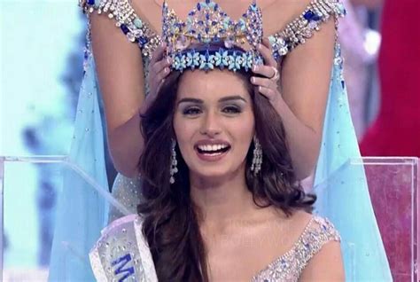 Miss World 2017 Is India 👑 Manushi Chhillar Miss World Pageant Beauty Pageant