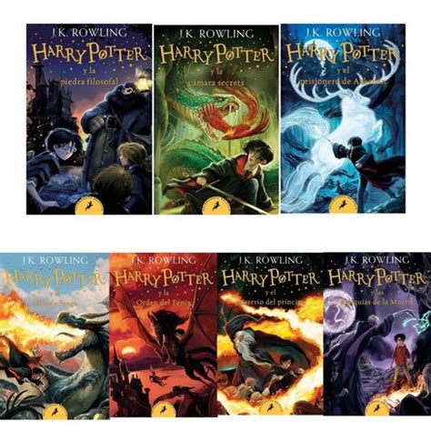 Saga Completa Harry Potter 7 Libros J K Rowling J K Rowling
