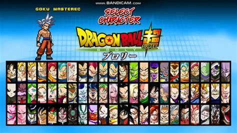 Goku Mugen Super Ultra Warrior Apk Download With All Dbs Characters