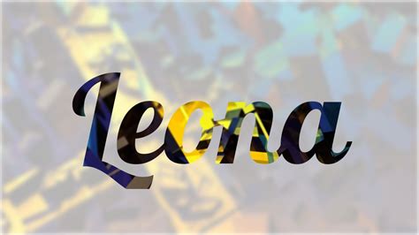 Significado de Leona nombre Alemán para tu bebe niño o niña origen y personalidad YouTube