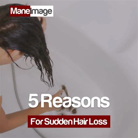 Experiencing Sudden Hair Loss Here Are The Top 5 Reasons Why You Might