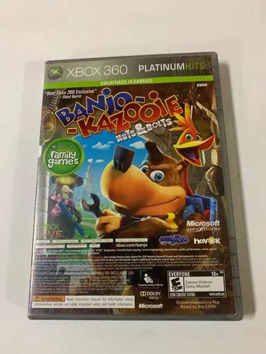 Jogo Banjo Kazooie Nuts And Bolts Xbox 360 Rare Original