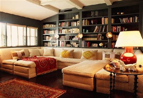23sofas And Bookcase Ideas In Cozy Living Room Design With Mixture