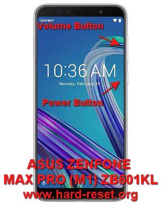 How To Easily Master Format Asus Zenfone Max Pro M Zb Kl With