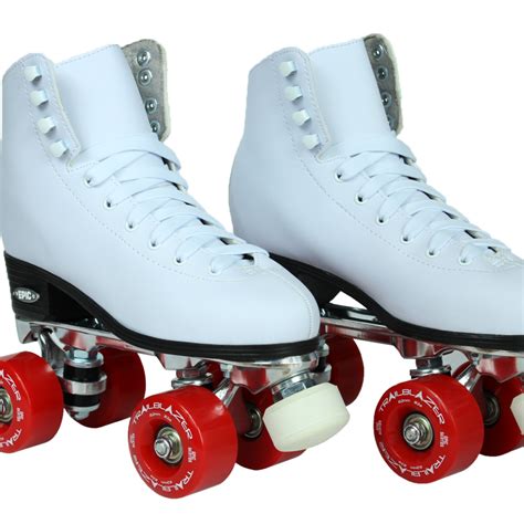 Classic White And Red Epic Skates