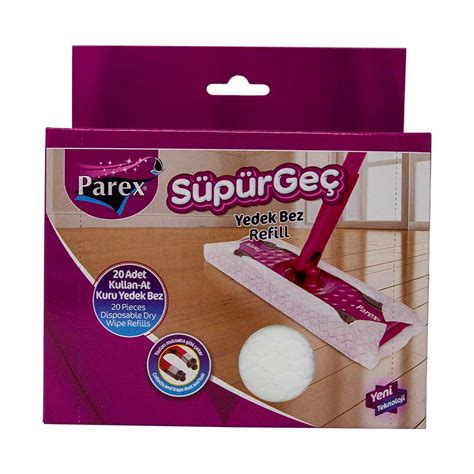 Parex 20pc Disposable Dry Wipe Refills Pa 02 72 Hsds Online