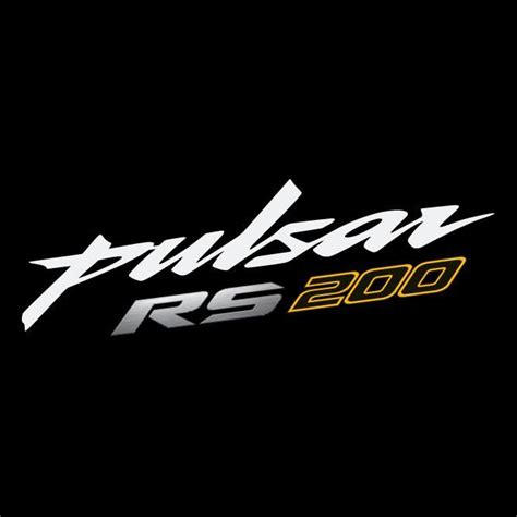 Logo Pulsar Rs 200 Letter Photography Bike Photography Best Photo