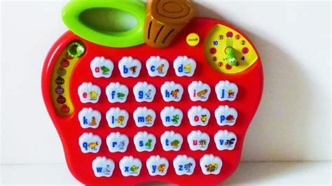 Vtech Alphabet Apple Musical Learning Toy With Nursery Rhymes Melodies