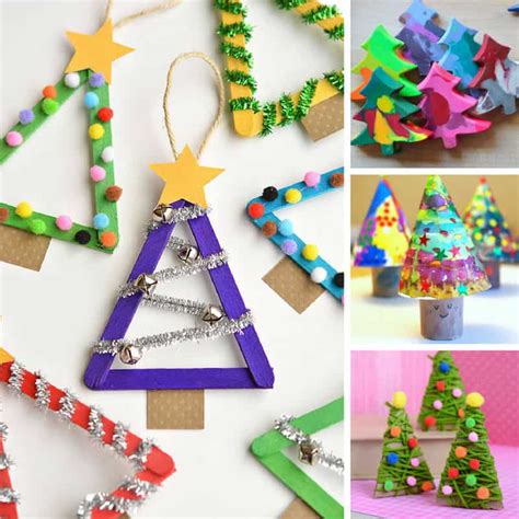 14 Super Cute Christmas Tree Crafts The Kids Will Have A Blast Making