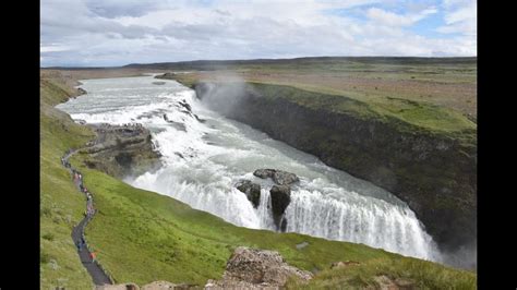 Gullfoss Waterfall Iceland Youtube