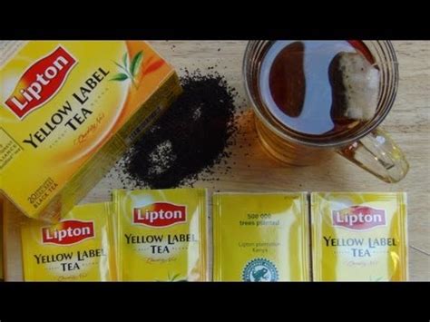 The company is named after its founder sir thomas lipton. Lipton Yellow Label Black Tea - YouTube