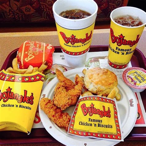 Bojangles' famous chicken 'n biscuits. These Are the Largest Fast Food Locations in the World