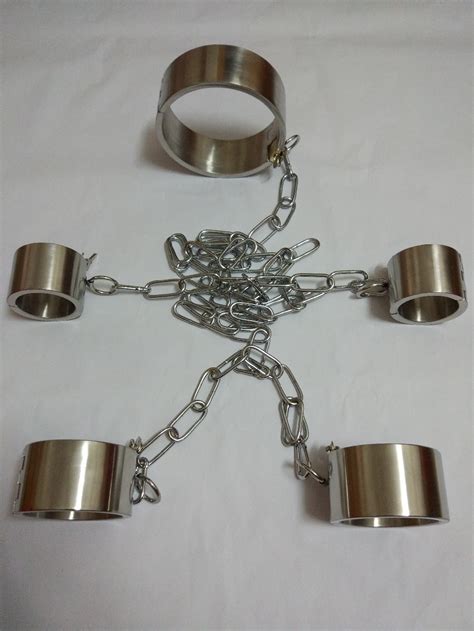Sex Tools For Sale 3 Pcsset Of Collar Shackle Handcuffs Bdsm Fetish