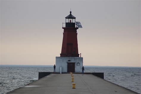 Menominee North Pier Lighthouse Michigan Travel The Mitten