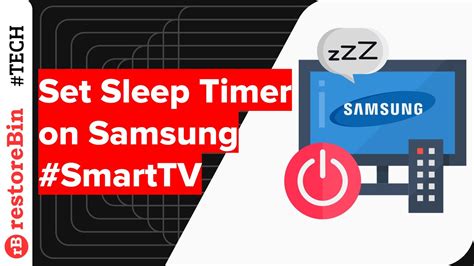 If the tv helps you get to sleep at night, set the sleep timer to have it turn off once you fall asleep. Easily enable Sleep timer on Samsung Smart TV for auto ...