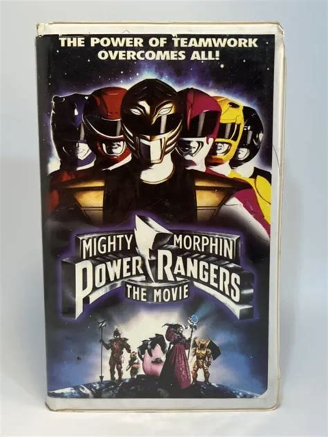 Mighty Morphin Power Rangers The Movie Vhs Vhs Tape