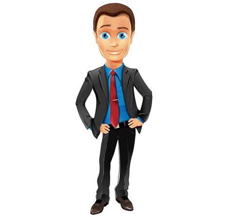 Fashionable Business Guy Vector Character Vector Characters Vector