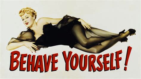 Watch Behave Yourself 1951 Full Movie Free Online Plex