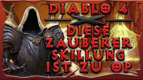 Diablo 4 Diese Zauberer Skillung Ist Op Bis Stufe 25 Beta Youtube