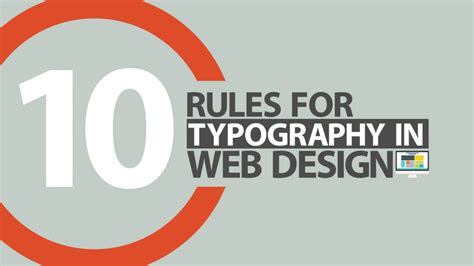 Rules Of Typography Design