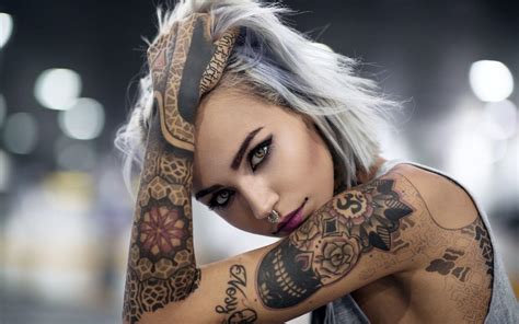 tattoo girl wallpapers top free tattoo girl backgrounds wallpaperaccess