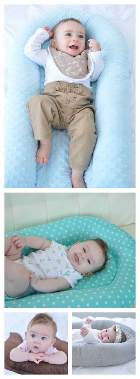 When can i let my baby sleep with a blanket? Baby Sleep Pillow - cosleep - Baby Nest - Baby Lounger ...