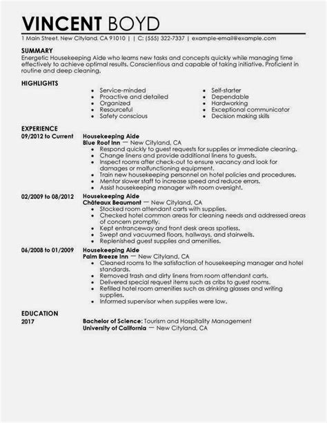 Cover letter for cleaning job with no experience housekeeping cover. Getting Help Writing Stellar Resumes Using Good Resume ...